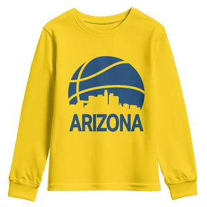 Arizona Skyline Pride Youth Sweatshirt Gift For Basketball Fan TS12 Daisy Print Your Wear