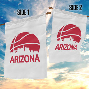 Arizona Skyline State Pride Garden Flag Modern Urban Hoops Basketball TS12 Print Your Wear
