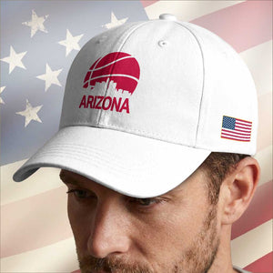 Arizona Skyline State Pride Baseball Cap Modern Urban Hoops Basketball TS12 Print Your Wear