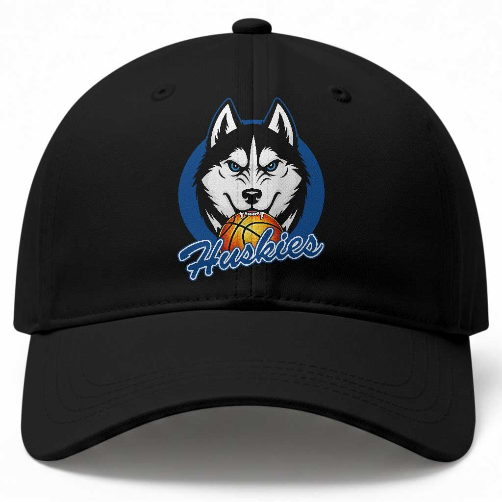 Cool Siberian Husky Basketball Baseball Cap Gift For Dog Lovers TS12 Print Your Wear