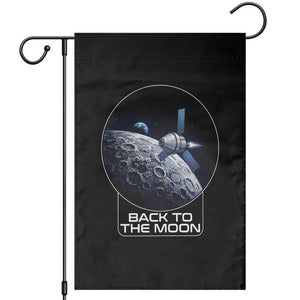 Back To The Moon Garden Flag Lunar Mission Astronaut Space Lover TS12 Black Print Your Wear