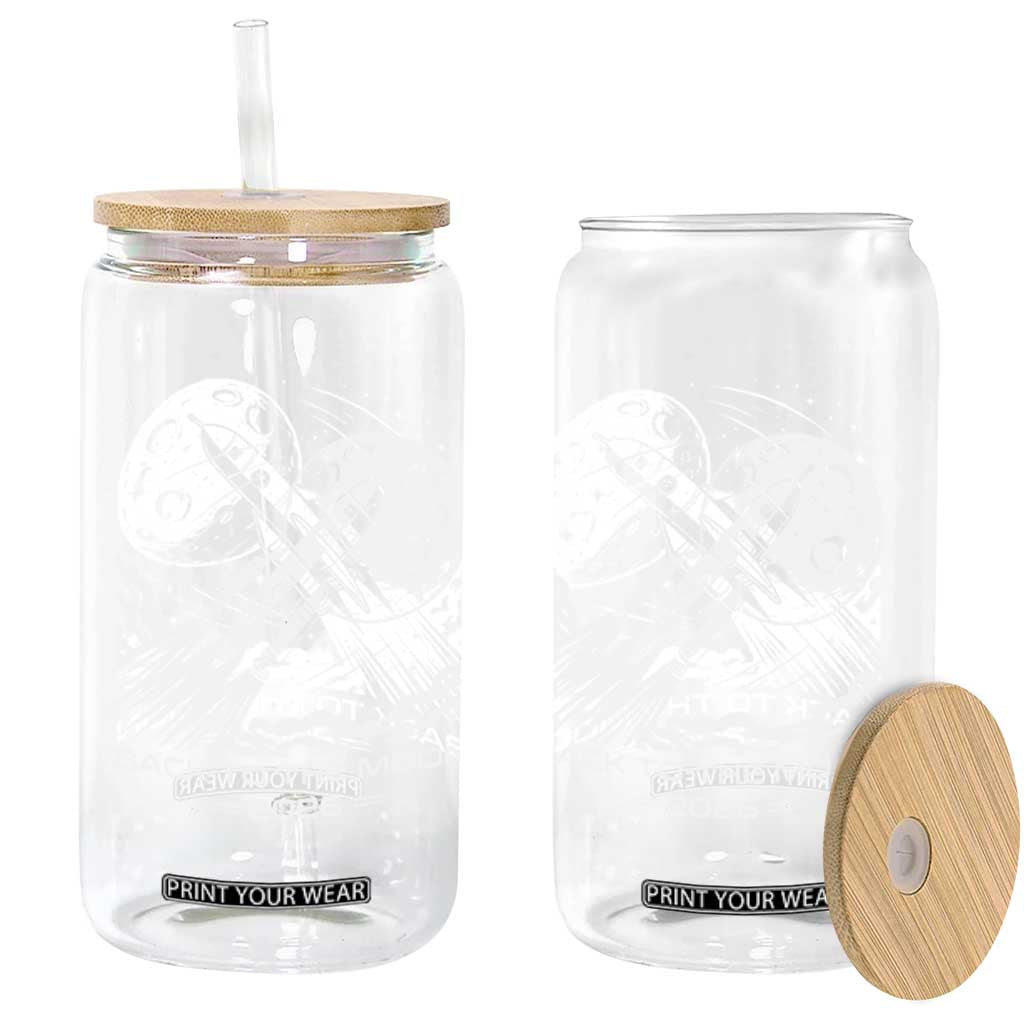 Back To The Moon Glass Can Space Exploration Moon Journey 2026 TS12 Print Your Wear
