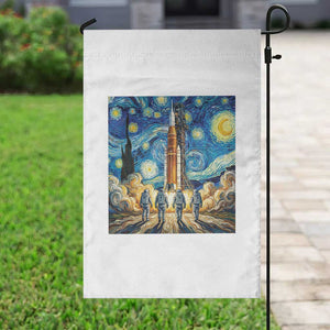 Lunar Mission Astronaut Starry Night Garden Flag Space Lover Gift TS12 Print Your Wear