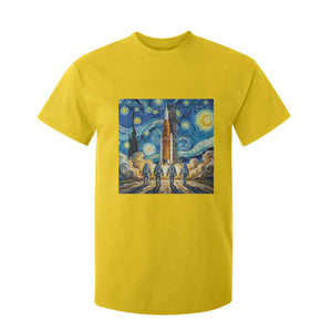 Lunar Mission Astronaut Starry Night T Shirt For Kid Space Lover Gift TS12 Daisy Print Your Wear