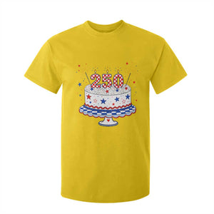 USA 250th Anniversary Birthday Cake Party Gift T Shirt For Kid TS12 Daisy Print Your Wear