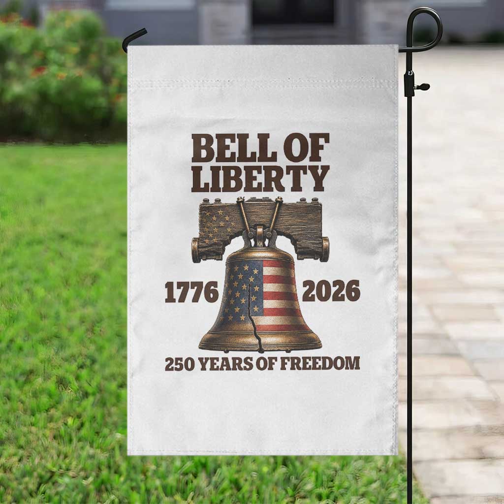 Liberty Bell 250th Anniversary Garden Flag American Pride Gift TS12 Print Your Wear
