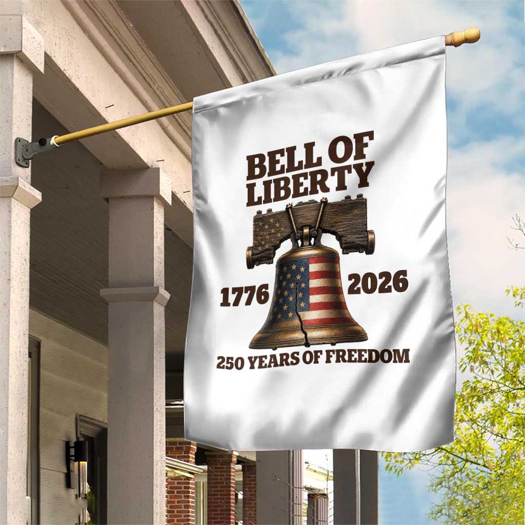 Liberty Bell 250th Anniversary Garden Flag American Pride Gift TS12 Print Your Wear