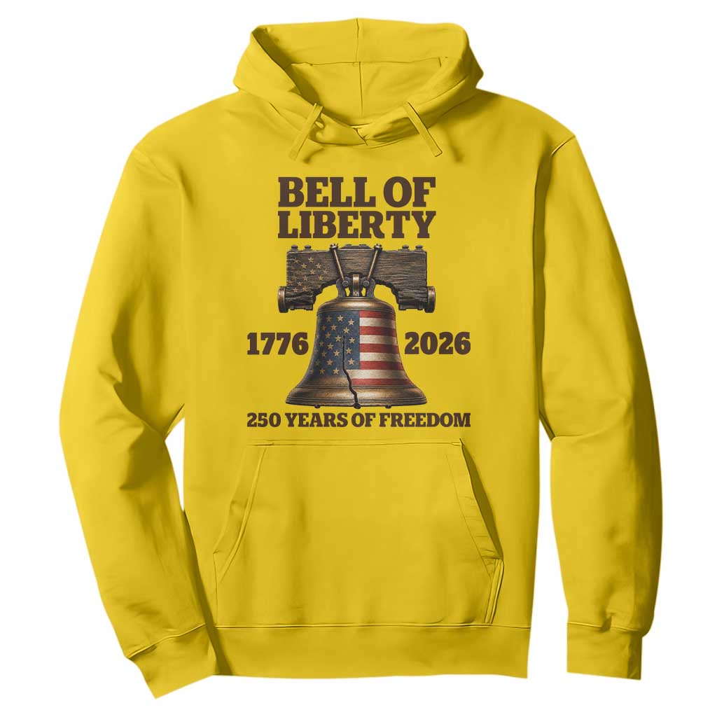 Liberty Bell 250th Anniversary Hoodie American Pride Gift TS12 Daisy Print Your Wear