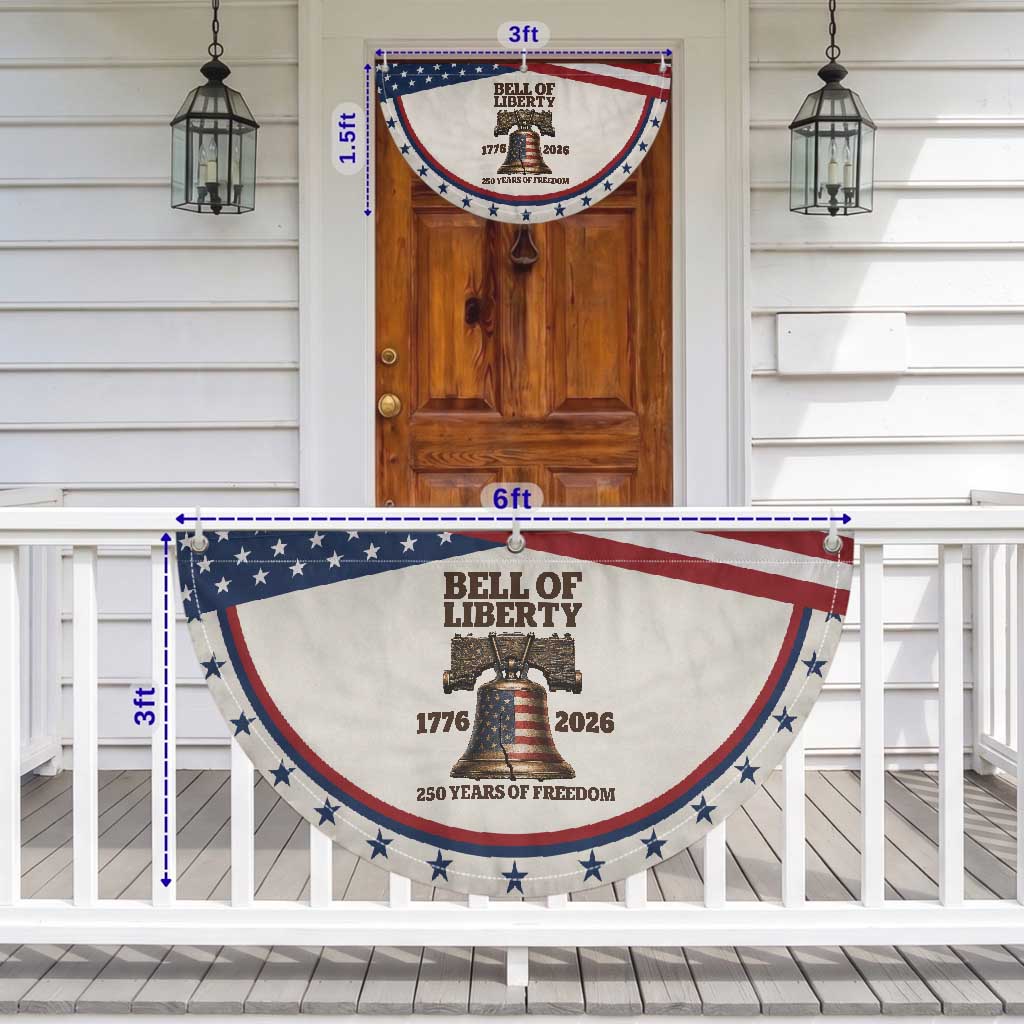 Liberty Bell 250th Anniversary Patriotic Fan Flag American Pride Gift TS12 Print Your Wear