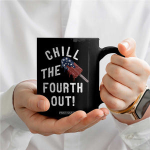 American Flag Popsicle Coffee Mug Chill The Fourth Out TS12 Print Your Wear