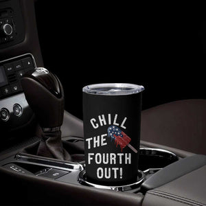 American Flag Popsicle Tumbler Cup Chill The Fourth Out TS12 Print Your Wear