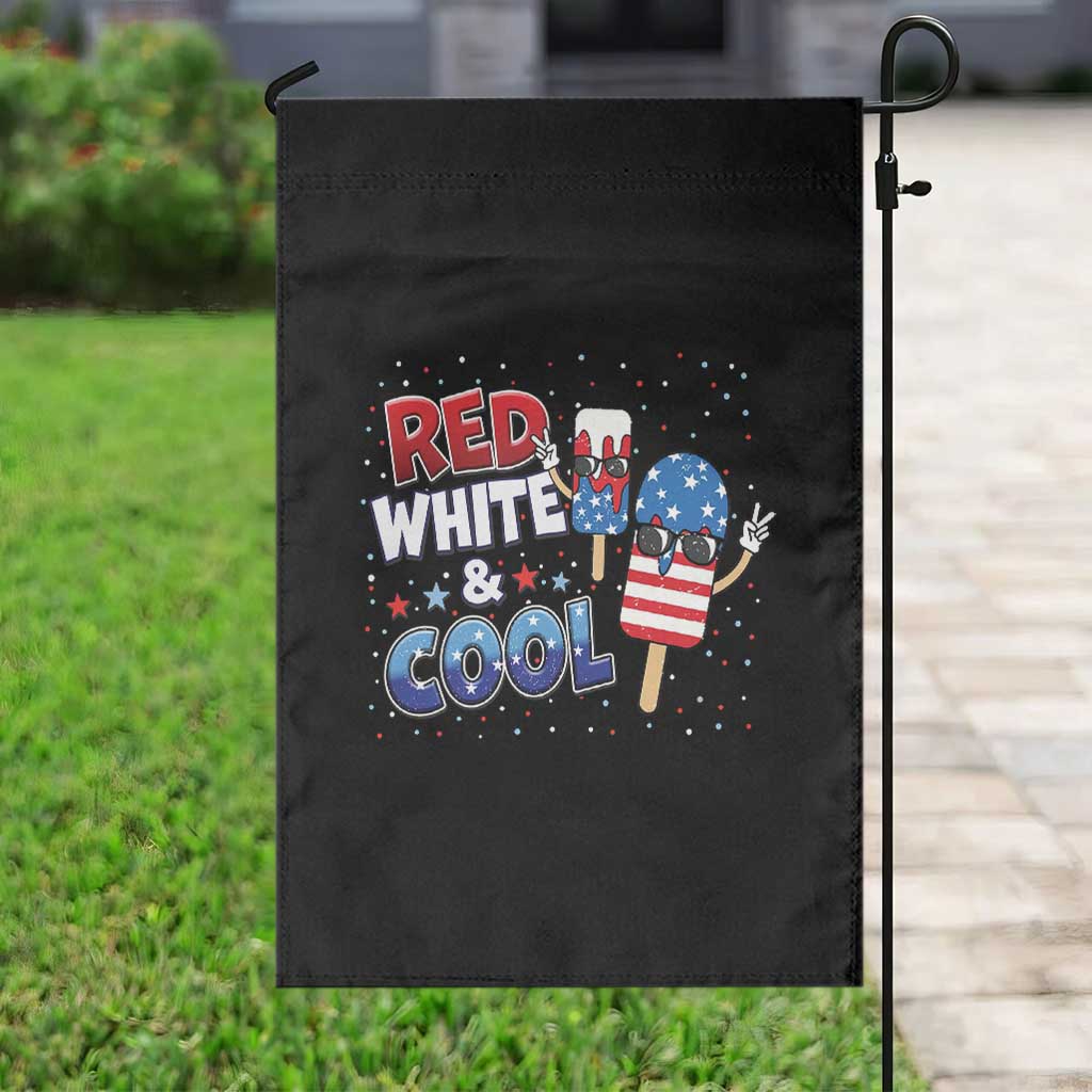 American Flag Popsicle Garden Flag Red White And Cool TS12 Print Your Wear