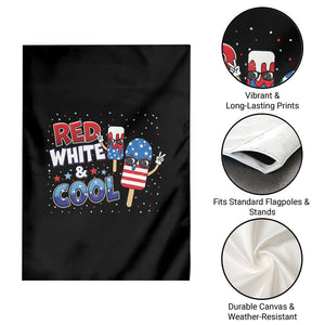 American Flag Popsicle Garden Flag Red White And Cool TS12 Print Your Wear