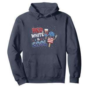 American Flag Popsicle Hoodie Red White And Cool TS12 Navy Print Your Wear