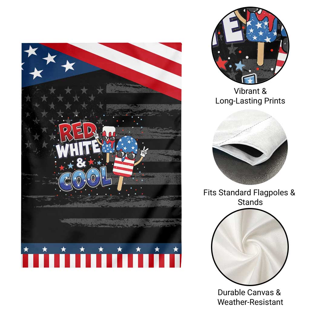 American Flag Popsicle Patriotic Garden Flag Red White And Cool TS12 Print Your Wear