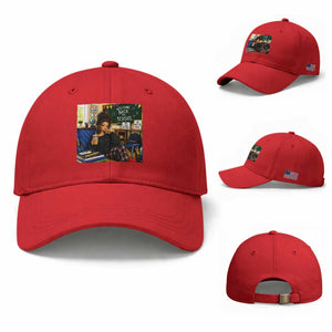 Funny Back To School Doll Face Meme Baseball Cap Coffee Teacher Gift TS12 Baseball Cap Universal Fit Red Print Your Wear