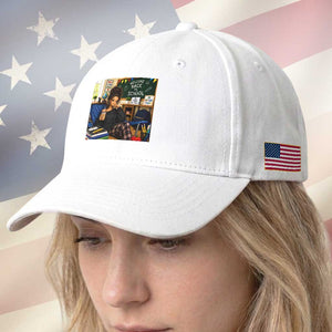 Funny Back To School Doll Face Meme Baseball Cap Coffee Teacher Gift TS12 Print Your Wear