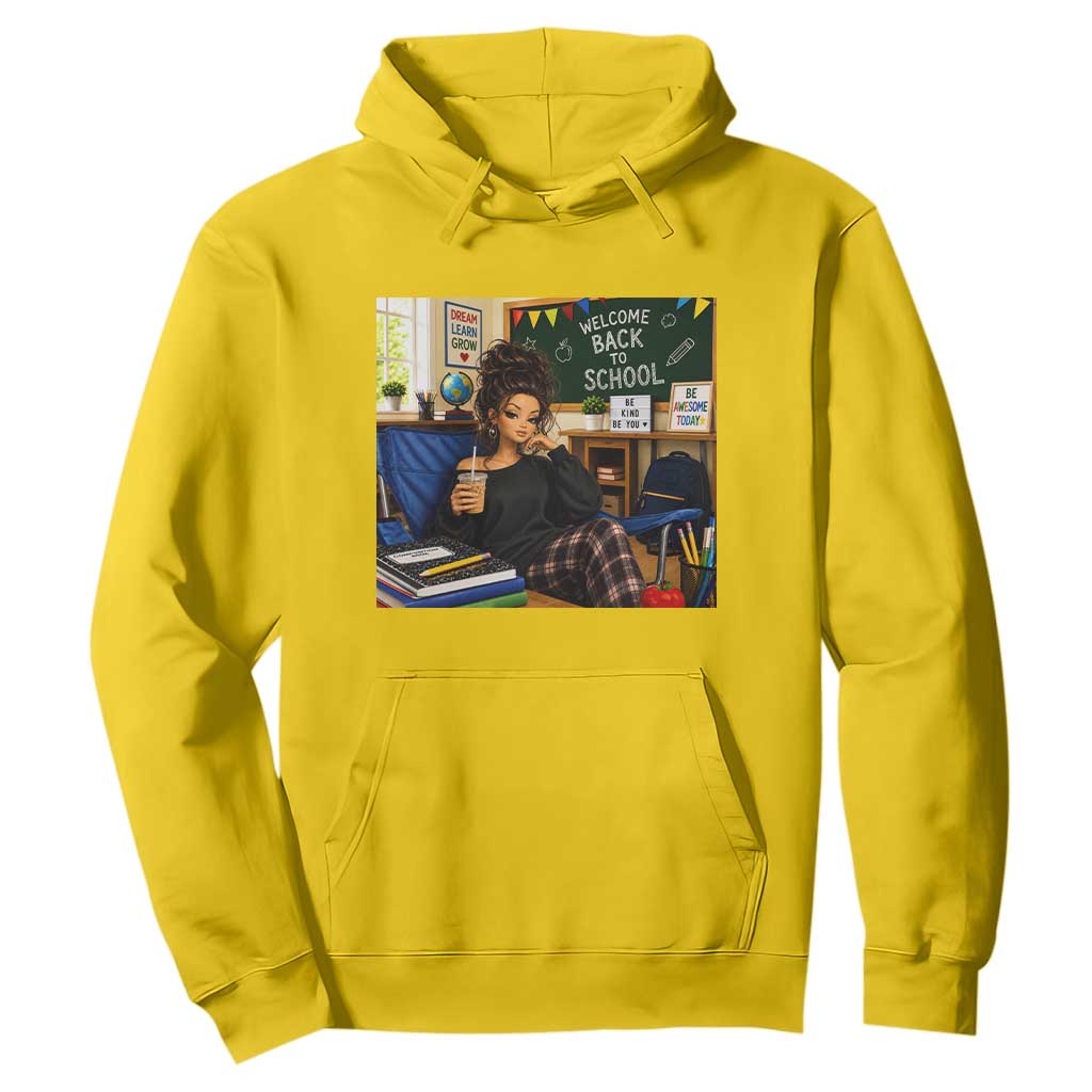 Funny Back To School Doll Face Meme Hoodie Coffee Teacher Gift TS12 Daisy Print Your Wear