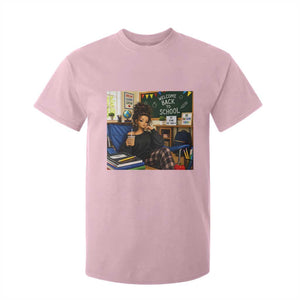 Funny Back To School Doll Face Meme T Shirt For Kid Coffee Teacher Gift TS12 Light Pink Print Your Wear