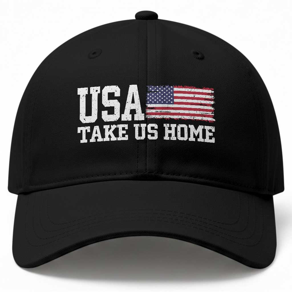 Patriotic USA Soccer Fan Baseball Cap Take Us Home Game Day TS12 Print Your Wear