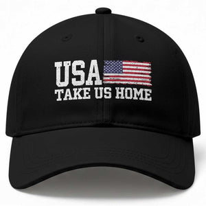Patriotic USA Soccer Fan Baseball Cap Take Us Home Game Day TS12 Print Your Wear