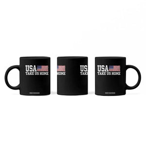 Patriotic USA Soccer Fan Coffee Mug Take Us Home Game Day TS12 Print Your Wear
