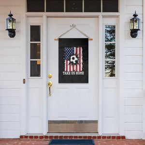USA Soccer Game Day Garden Flag Take Us Home TS12 Print Your Wear