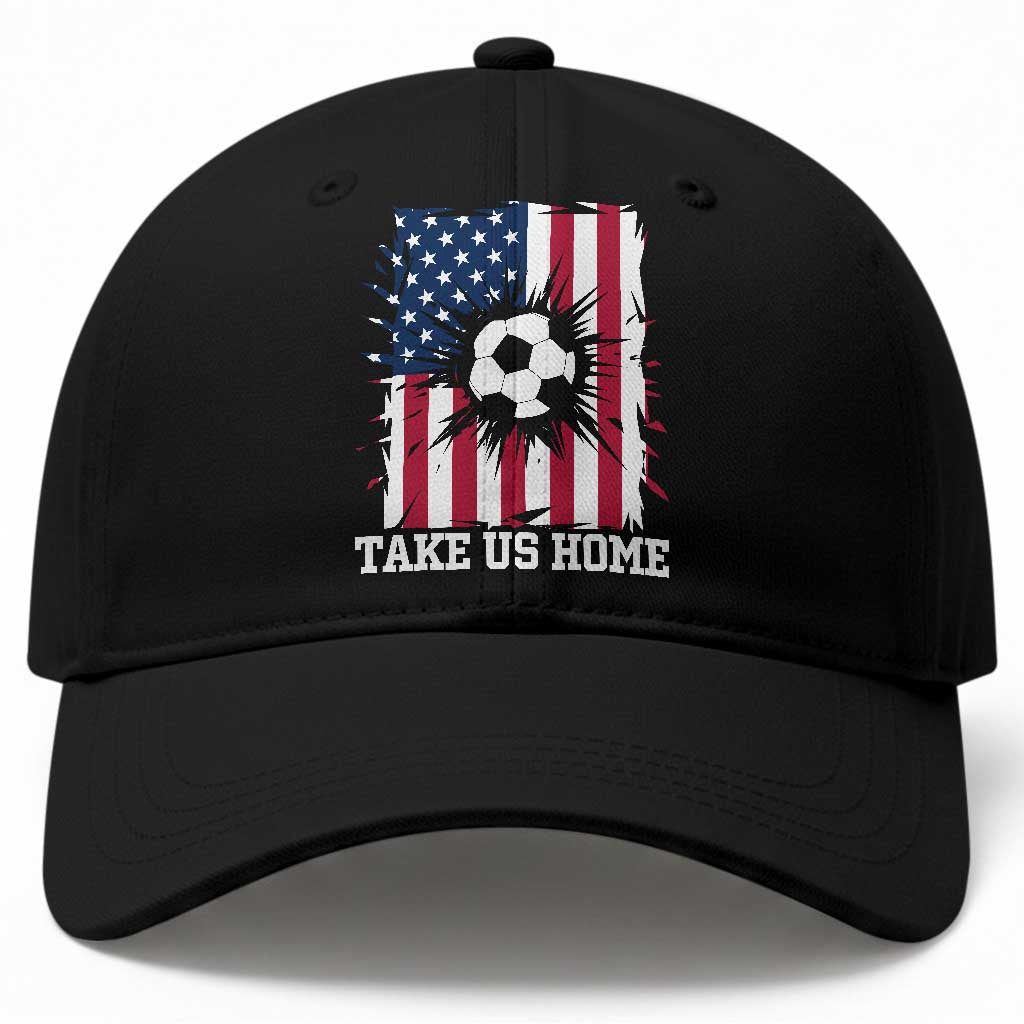 USA Soccer Game Day Baseball Cap Take Us Home TS12 Print Your Wear