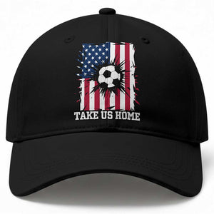 USA Soccer Game Day Baseball Cap Take Us Home TS12 Print Your Wear