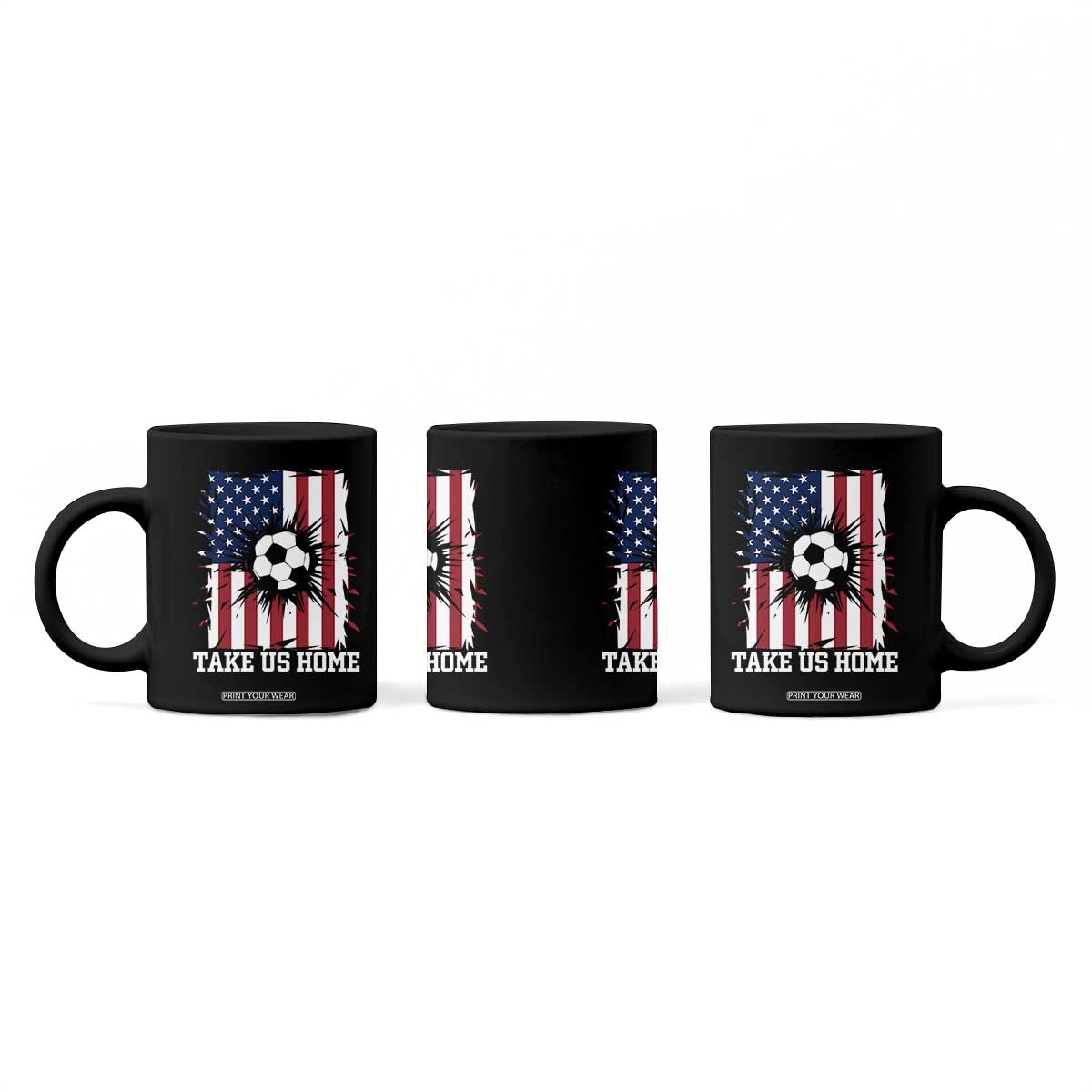 USA Soccer Game Day Coffee Mug Take Us Home TS12 Print Your Wear