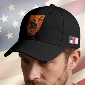 Spooky Halloween Black Cat Witch Baseball Cap Witchcraft Fantasy Gift