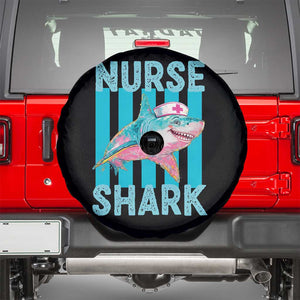 Funny Nurse Shark Spare Tire Cover Medical Worker Appreciation Gift TS12 Black Print Your Wear