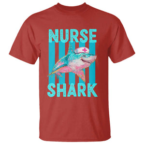 Funny Nurse Shark T Shirt Medical Worker Appreciation Gift TS12 Red Print Your Wear