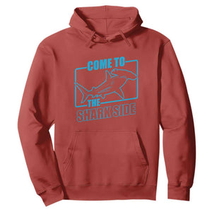 Funny Hammerhead Shark Lover Hoodie Come To The Shark Side TS12 Red Print Your Wear