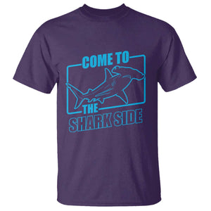 Funny Hammerhead Shark Lover T Shirt Come To The Shark Side TS12 Purple Print Your Wear