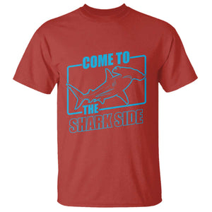 Funny Hammerhead Shark Lover T Shirt Come To The Shark Side TS12 Red Print Your Wear