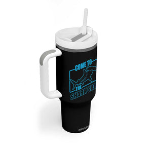 Funny Hammerhead Shark Lover Tumbler With Handle Come To The Shark Side TS12 Print Your Wear