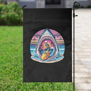 Shark Skeleton Surfer Garden Flag Hawaiian Beach Vacation Gift TS12 Print Your Wear