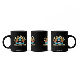 Im A Little Sharktastic Coffee Mug Vintage Shark Lover Week Gift TS12 Print Your Wear