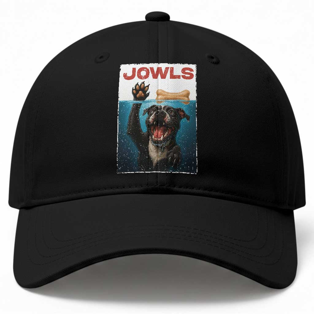 Pitbull Lover Baseball Cap Funny Jowls Horror Dog Poster TS12 Print Your Wear