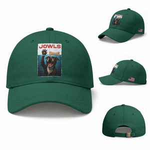 Pitbull Lover Baseball Cap Funny Jowls Horror Dog Poster TS12 Baseball Cap Universal Fit Irish Green Print Your Wear