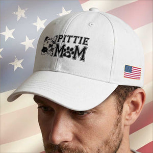 Pittie Mom Baseball Cap Funny Gift For Pitbull Lover TS12 Print Your Wear