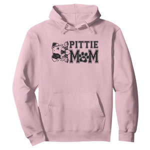 Pittie Mom Hoodie Funny Gift For Pitbull Lover TS12 Light Pink Print Your Wear