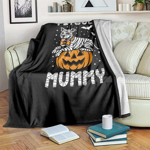 Halloween Dog Lover Throw Blanket Funny Pitbull Mummy TS12 Print Your Wear
