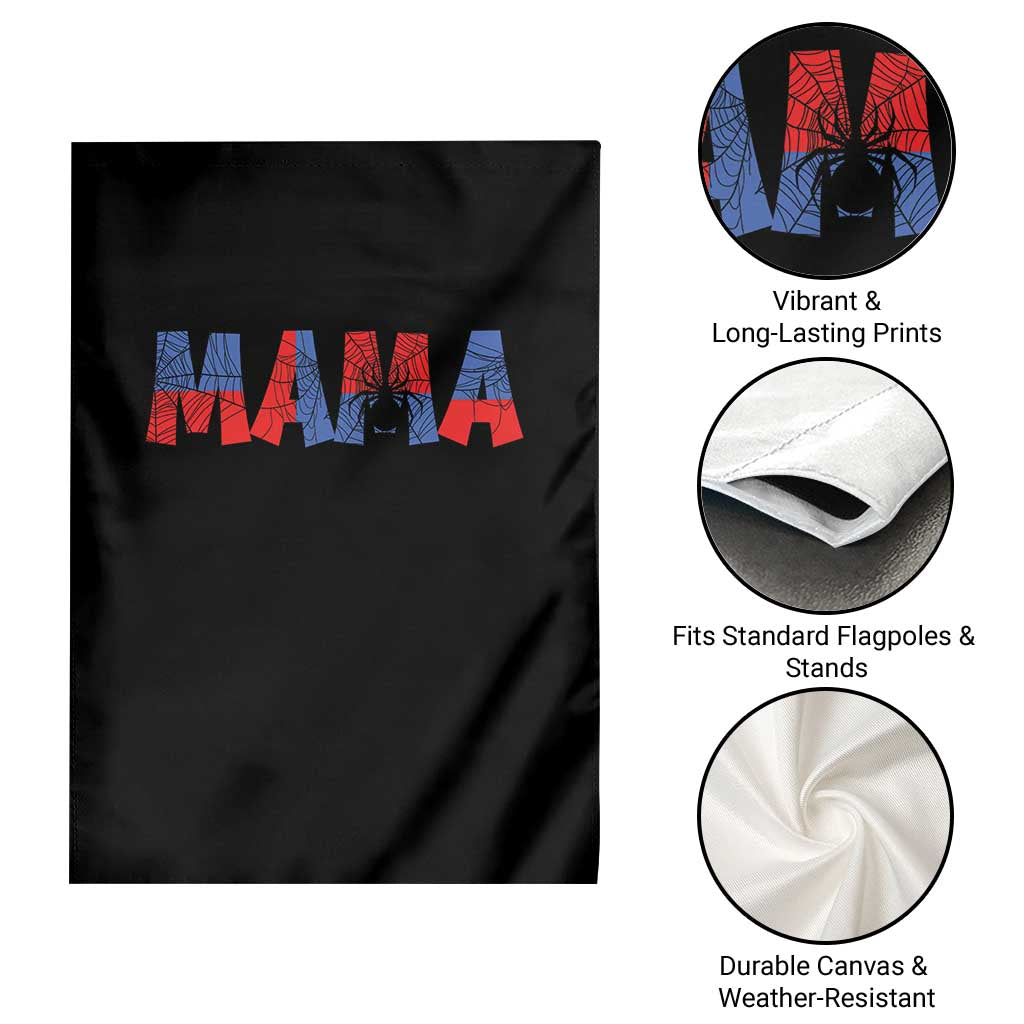 Spooky Mama Spider Web Garden Flag Cute Halloween Mom Gift TS12 Print Your Wear