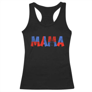 Spooky Mama Spider Web Racerback Tank Top Cute Halloween Mom Gift TS12 Black Print Your Wear