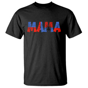 Spooky Mama Spider Web T Shirt Cute Halloween Mom Gift TS12 Black Print Your Wear