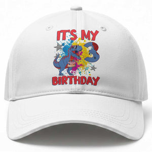 Dino Spider Its My 3rd Birthday Baseball Cap Dinosaur Gift For Boys TS12 Print Your Wear