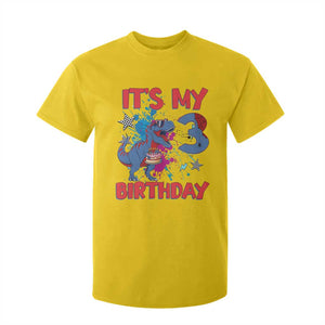 Dino Spider Its My 3rd Birthday T Shirt For Kid Dinosaur Gift For Boys TS12 Daisy Print Your Wear
