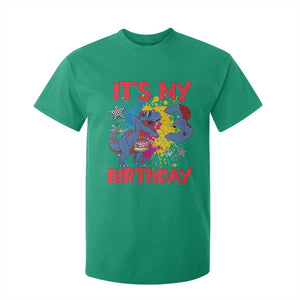 Dino Spider Its My 3rd Birthday T Shirt For Kid Dinosaur Gift For Boys TS12 Irish Green Print Your Wear